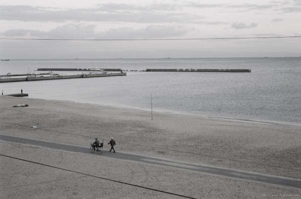 冬の須磨海岸 /Leica MP+ summilux50mm