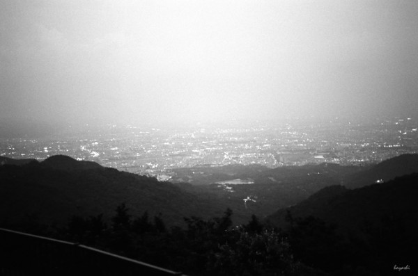 山より望す / Leica MP+elmar-M50mm2.8/TriX