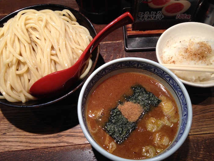 つけ麺屋さんにて（難波）