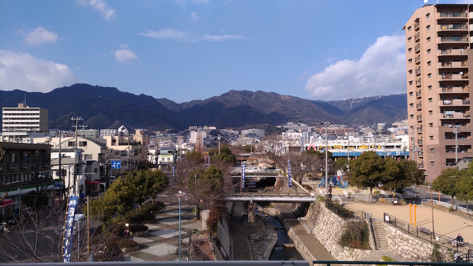 六甲山系 @大石駅