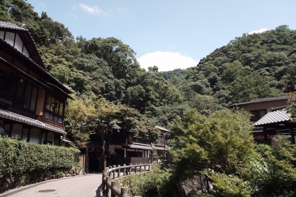 箕面公園散策路にて