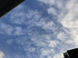 一鍼堂豊中院の上空