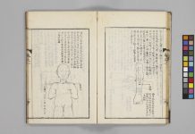 『経穴纂要』ー手陽明大腸経 肆ー 『経穴纂要 5巻』(京都大学附属図書館所蔵)