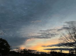 大寒の日　強風