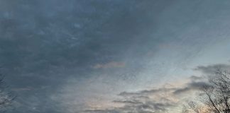 大寒の日　強風