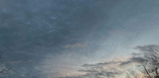 大寒の日　強風